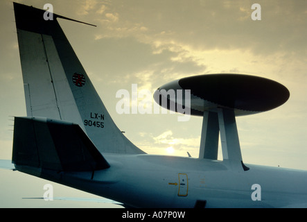 Merican Built Boeing E-3A AEW1 Sentry.   GAV 4020-382. Stock Photo