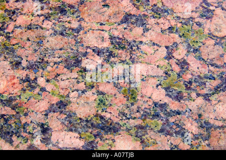 patterns in granite Stock Photo