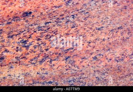 Patterns in granite Stock Photo