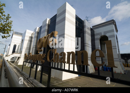 Headquarters of QVC at Marco Polo House in Battersea, London, 11th November 2006. EDITORIAL USE ONLY. Stock Photo