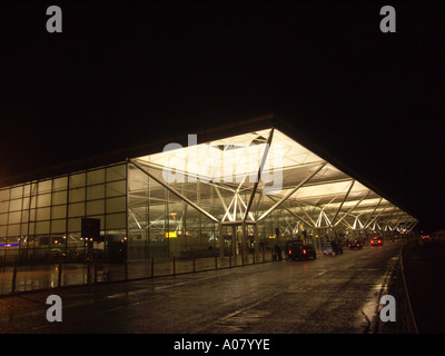 Stansted airport at night England Stock Photo Alamy