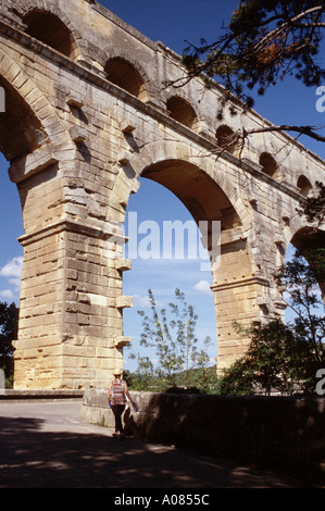 Gard s Bridge Provence France Stock Photo