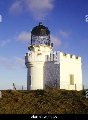 dh Brough of Birsay Lighthouse BIRSAY ORKNEY Unmanned light house tower Stock Photo