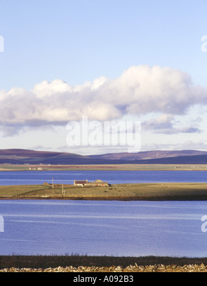 dh Bay of Firth FIRTH ORKNEY Farm on Holm of Grimbister island