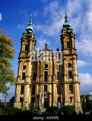 Vierzehnheiligen Basilica Cathedral, Bavaria. Franconia, Germany, Europe Stock Photo