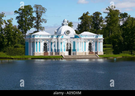 Sankt Petersburg, Katharinenpark Grotte, Castle Katharinas Palace Grotta Stock Photo