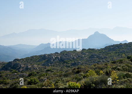 Desert des Agriates, North Corsica, France Stock Photo