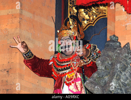 bali demon king ubud kacak indonesia dancing alamy