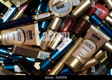 Assorted Cosmetics Stock Photo