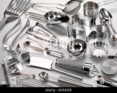 KITCHEN UTENSILS Stock Photo