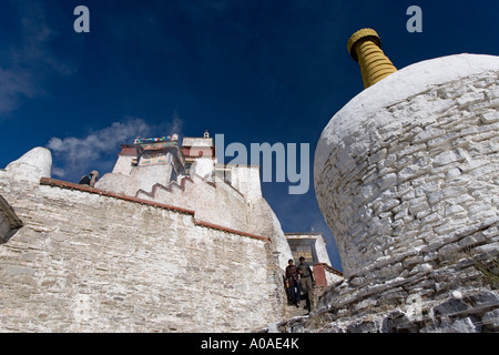 The Yumbulagang Palace in the Tibet Autonomous region of China Stock Photo