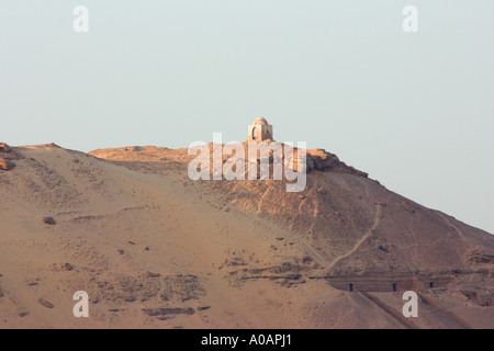 Tombs of Nobles at Aswan Egypt Stock Photo