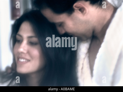 Portrait Latino couple Stock Photo