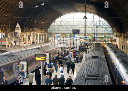 Trains at Paddington Station London England UK Stock Photo