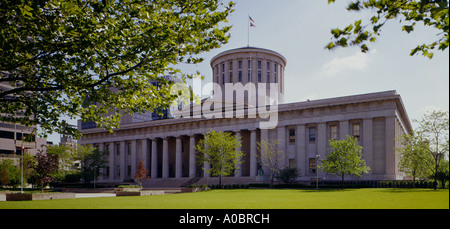 Ohio State Capitol Building in Columbus in Ohio Stock Photo