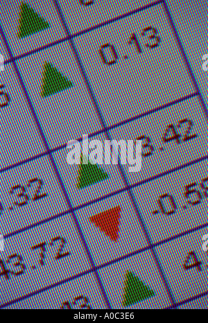 stock market fluctuations Stock Photo