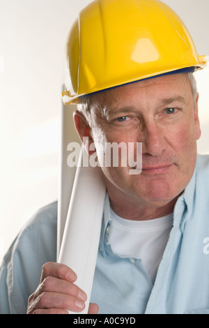 Portrait of contractor Stock Photo