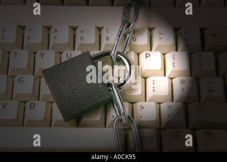 Computer security Stock Photo