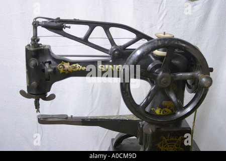 An old Singer sowing machine in a house in a rural village in the Dalmatian  mountains near Split, Croatia Stock Photo - Alamy