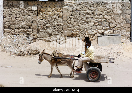 Daily life in Merca, Southern Somalia. Stock Photo