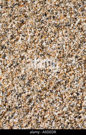 Close up of large textured sand Stock Photo