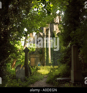 Abney Park Cemetery Stoke Newington N16 London England UK Stock Photo
