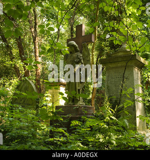 Abney Cemetery Stoke Newington North London England UK Stock Photo