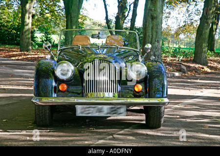 Morgan 4/4 2 seater Sports Car in a rural setting Stock Photo