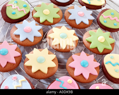 EASTER COOKIES BISCUITS Stock Photo