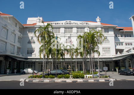 The E and O Eastern and Oriental Hotel in George Town Penang Stock Photo