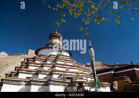 Kumbum Stupa - Gyangtse Tibet 3 Stock Photo