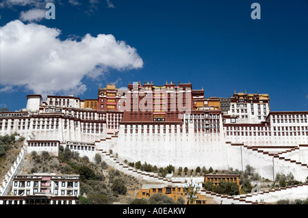 Potala Palace in Lhasa Tibet 2 Stock Photo