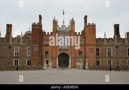 Hamton Court Palace early in morning Stock Photo