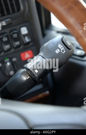 control details of scania r500 v8 Stock Photo