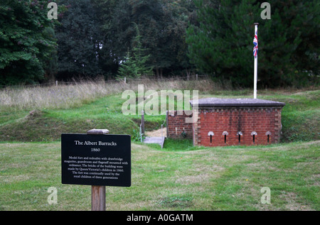 Stock photograph of the Albert Barracks royal children's play fort ...