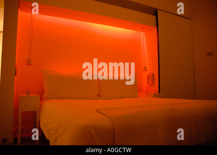 Bedroom With Colour Mood Lighting In St Martins Hotel St