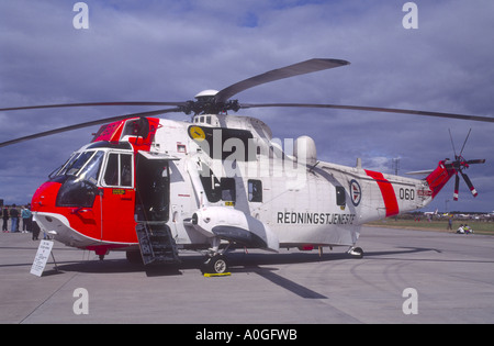 Westland Sea King HC 330 Mk43 Sq Norway Search and Rescue GAV 2135-183 Stock Photo