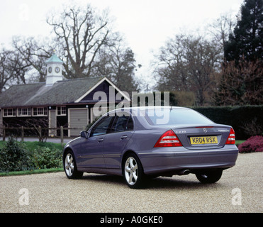 2004 Mercedes Benz C230 Kompressor Stock Photo