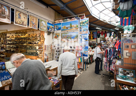 THE INDOOR MUNICIPAL MARKET IN PAPHOS, CYPRUS Stock Photo