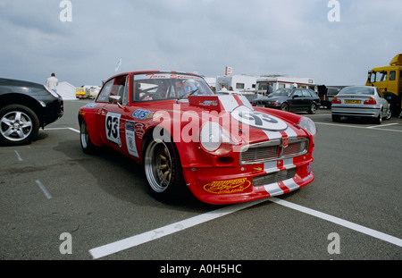 MG BGT. Silverstone 23 07 2005 Stock Photo