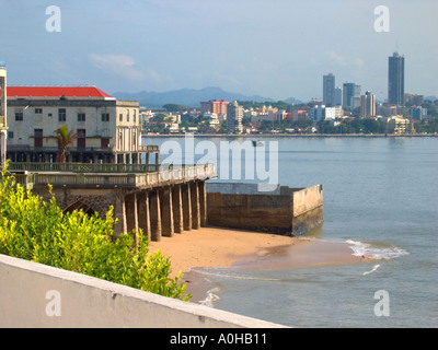 Old Club Union, Old Quarter, Panama,  Republic of Panama, Central America Stock Photo