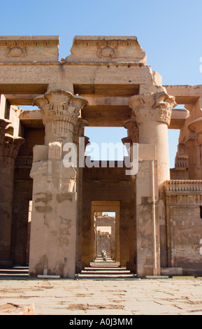 Temple of Khnum at Esna in Egypt Stock Photo