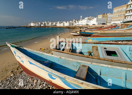 Harbor of Al Mukalla, Mukalla, Yemen Stock Photo