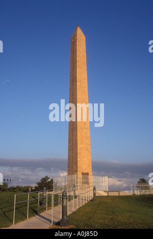 Sgt Floyd Monument USA's first National Historic Monument commemorating a member of the Lewis Clark Expedition Sioux City Iowa Stock Photo