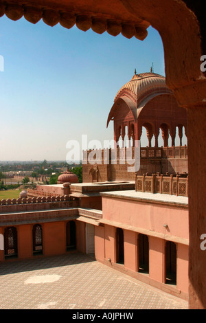 The Lalgarh Palace also known as the Laxmi Niwas Palace Hotel, Bikaner, India Stock Photo