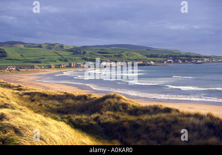 Machrihanish beach, near Campbeltown, Kintyre, Argyll and Bute, Scotland, UK Stock Photo