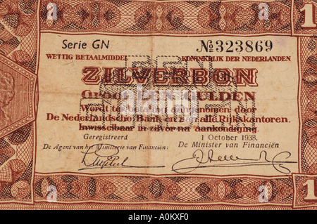 old bank note Stock Photo