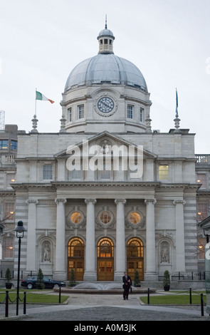 The Office of the Taoiseach government building in Dublin Ireland Stock Photo