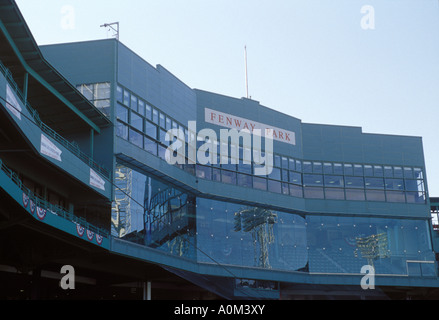 Fenway Park in Boston Massachusetts, home of the RedSox Baseball team Stock Photo