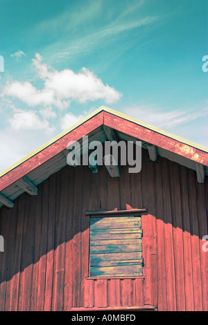 Old barn house in Tammisaari Finland Stock Photo